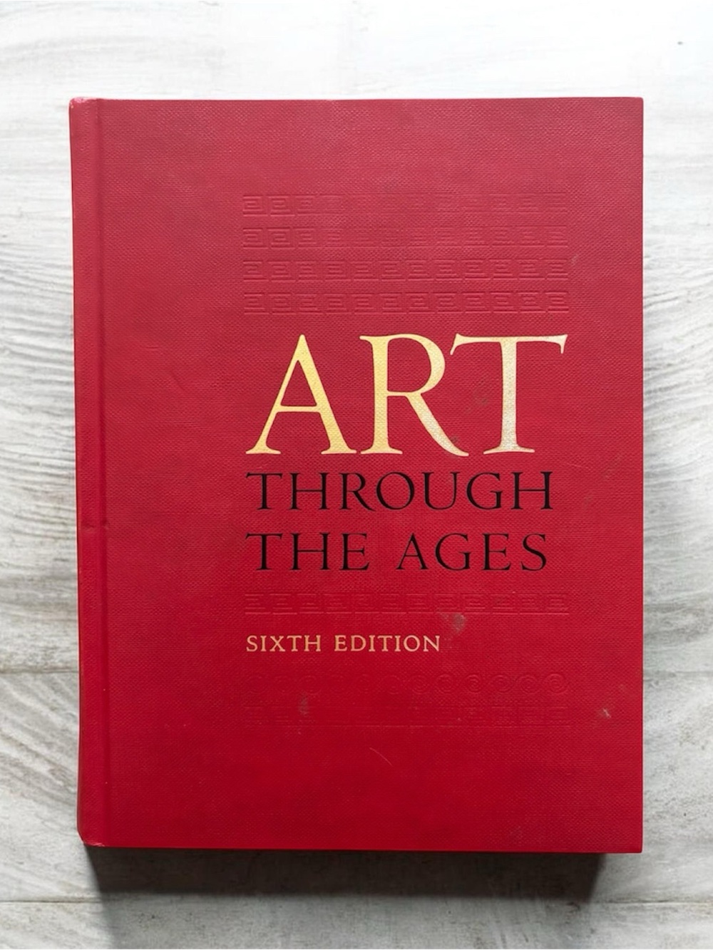 Vintage 1975 Gardner's Art Through The Ages (Hardcover, 6th Edition)